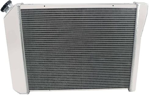 ALLOYWORKS 4 Row All Aluminum Radiator+Shroud Fan+Relay For 1967-1988 Chevy Nova Chevelle / 1965-1987 Buick Regal LeSabre in Saudi Arabia