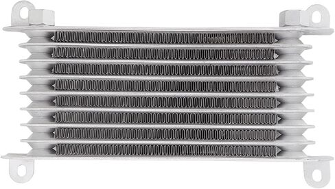8-Layer Aluminum Motorcycle Oil Cooler for 50ml to 250ml Bikes, Quick Heat Dissipation, Reduced Wear and Easy Direct Fit Installation in Saudi Arabia