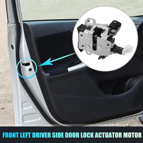 uxcell Replacement Front Left Driver Side Power Door Lock Actuator Motor for Ford for Ranger 2005-2011 Door Latch Actuator Assembly Replace No.4L5Z1021813AA/8L5Z1021813A Silver Tone in Saudi Arabia