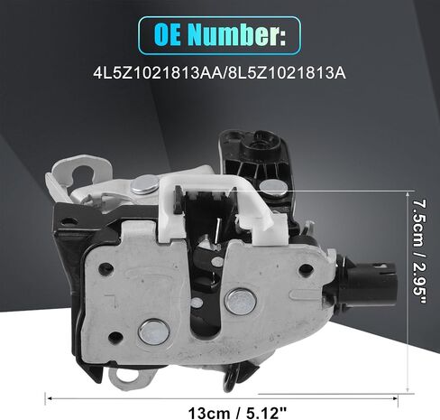 uxcell Replacement Front Left Driver Side Power Door Lock Actuator Motor for Ford for Ranger 2005-2011 Door Latch Actuator Assembly Replace No.4L5Z1021813AA/8L5Z1021813A Silver Tone in Saudi Arabia