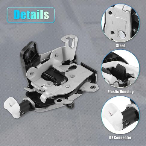 uxcell Replacement Front Left Driver Side Power Door Lock Actuator Motor for Ford for Ranger 2005-2011 Door Latch Actuator Assembly Replace No.4L5Z1021813AA/8L5Z1021813A Silver Tone in Saudi Arabia