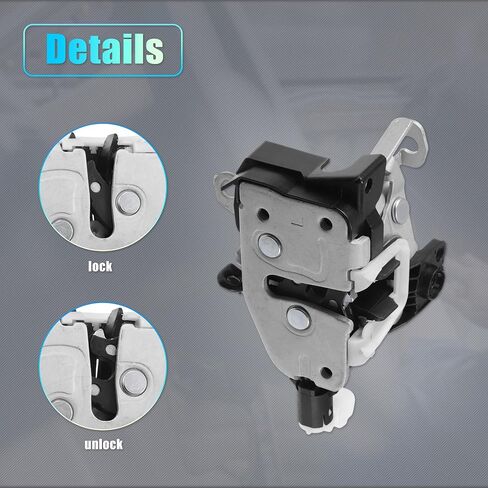 uxcell Replacement Front Left Driver Side Power Door Lock Actuator Motor for Ford for Ranger 2005-2011 Door Latch Actuator Assembly Replace No.4L5Z1021813AA/8L5Z1021813A Silver Tone in Saudi Arabia