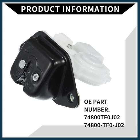 Rear Liftgate Door Lock Actuator for Honda CR-V Pilot 2012-2015 No.74800-TF0-J02 Plastic and Metal Replacement | Rear Side Tailgate Latch Motor 1 Pcs for Honda Odyssey 2011-2017 in Saudi Arabia