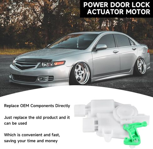 Rear Left Passenger Side Power Door Lock Actuator - Compatible for Acura TSX 2004-2008 for Acura TL 2004-2008 - Replace Part 72655SEAG01 in Saudi Arabia