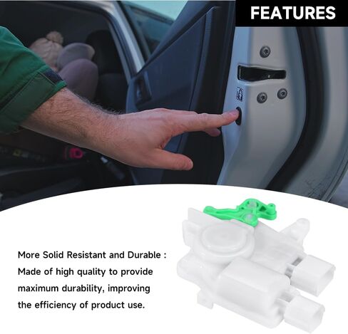 Rear Left Passenger Side Power Door Lock Actuator - Compatible for Acura TSX 2004-2008 for Acura TL 2004-2008 - Replace Part 72655SEAG01 in Saudi Arabia