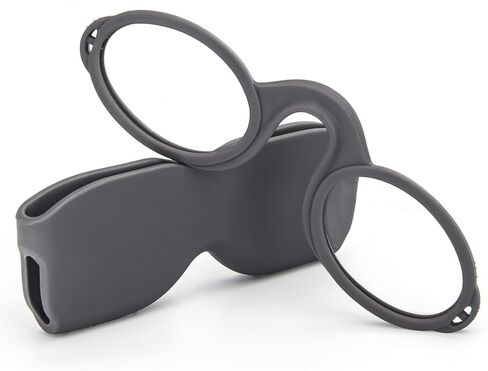REAVEE Ultra Slim Armless Reading Glasses for Men Women, Small and Flat Readers Compact Pocket Size with Stick-on Case Holder in Kuwait