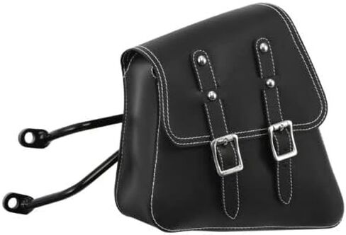 TCMT Waterproof Side Bag Saddlebags Bracket Fit For Harley Sportster XL883 XL1200 2007-2020 2019 Black PU Leather in Saudi Arabia