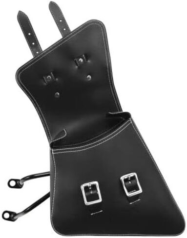 TCMT Waterproof Side Bag Saddlebags Bracket Fit For Harley Sportster XL883 XL1200 2007-2020 2019 Black PU Leather in Saudi Arabia