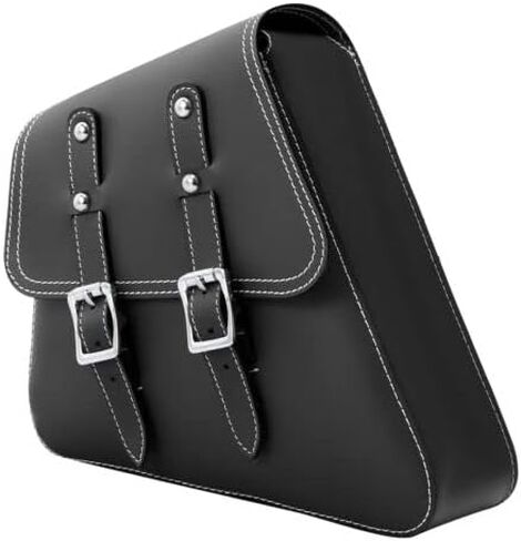 TCMT Waterproof Side Bag Saddlebags Bracket Fit For Harley Sportster XL883 XL1200 2007-2020 2019 Black PU Leather in Saudi Arabia