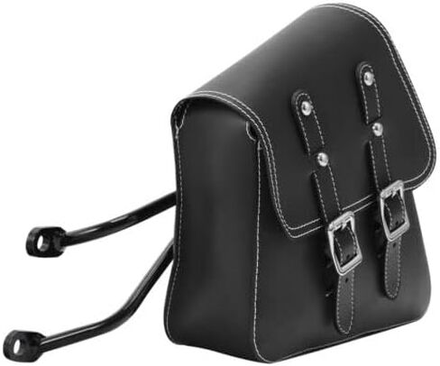 TCMT Waterproof Side Bag Saddlebags Bracket Fit For Harley Sportster XL883 XL1200 2007-2020 2019 Black PU Leather in Saudi Arabia