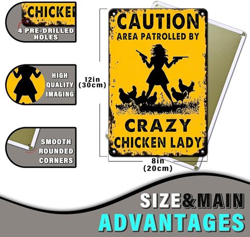 Garden Metal Signs for Outside Hoeing Ain't Easy Garden Signs & Yard Art Funny Outdoor Decorative for Gardening Gifts for Women Outdoor Wall Decor 8x12 Inch in Saudi Arabia