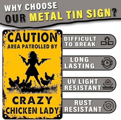 Garden Metal Signs for Outside Hoeing Ain't Easy Garden Signs & Yard Art Funny Outdoor Decorative for Gardening Gifts for Women Outdoor Wall Decor 8x12 Inch in Saudi Arabia