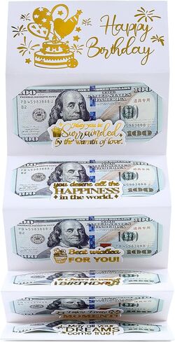 مظروف أموال عيد الميلاد للهدايا النقدية ، مفاجأة مظروف نقدي للرجال ، أطفال ، بطاقة هدية عيد ميلاد للرجال فتيات الفتيات in Kuwait