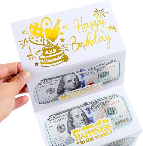 مظروف أموال عيد الميلاد للهدايا النقدية ، مفاجأة مظروف نقدي للرجال ، أطفال ، بطاقة هدية عيد ميلاد للرجال فتيات الفتيات in Kuwait