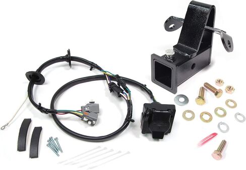 مجموعة الأسلاك المقطورة مع 2 بوصة الترباس على السحب Hitch Receiver LR040248 VPLAT0013 لـ LAND ROVER LR4 ، 2010-2013 in Saudi Arabia