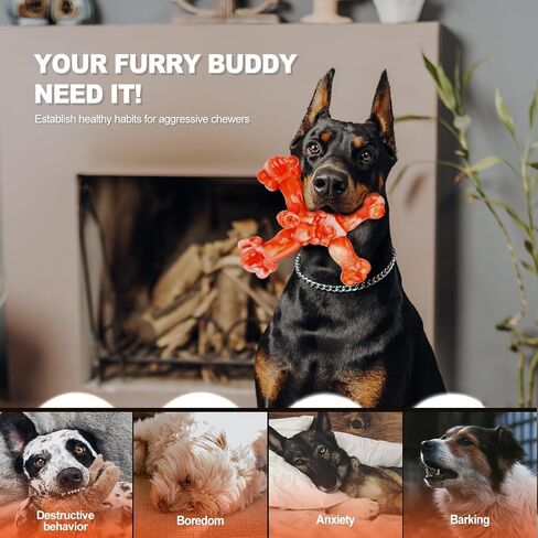 Indestructible Dog Toys for Aggressive Chewers Large Breed, Dog Chew Toys for Aggressive Chewers, Tough Dog Toys for Large Dogs Aggressive Chewers, Large Dog Toys, Squeaky Dog Toys for Dogs in Saudi Arabia