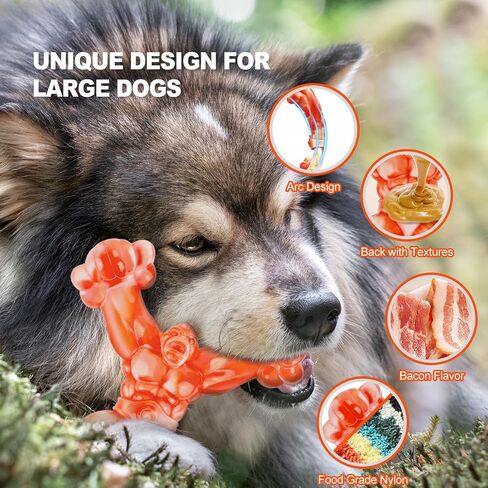 Indestructible Dog Toys for Aggressive Chewers Large Breed, Dog Chew Toys for Aggressive Chewers, Tough Dog Toys for Large Dogs Aggressive Chewers, Large Dog Toys, Squeaky Dog Toys for Dogs in Saudi Arabia