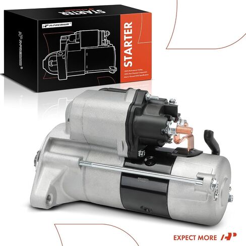 A-Premium Starter Motor Compatible with Hino 238 2011-2014, 258 2011-2017, 258ALP 2011-2014, 258LP 2011-2014, 268 2011-2017, 268A 2011-2014, 7.7L, 12V 3.0KW 11-Teeth Clockwise in Saudi Arabia