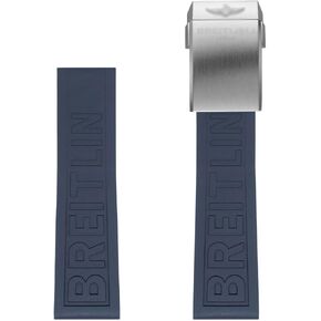 Zifengxuan-Rubber Watchband مع مشبك لشركة Breitling Watchbands 22 مم 24 ملم لـ Avenger Navitimer World Rubber Rubber Soft Watch STRAP in Saudi Arabia