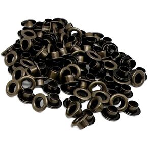 YiiSeeJo 200 Pcs 1/8 Inch (3mm) ID Grommets Eyelets, Metal Grommet Kit Hole Self Backing Eyelet for DIY Holster, Sheath Making, Clothes (Gold) in Kuwait