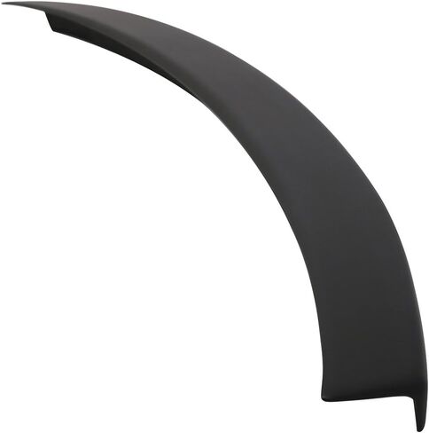 Trunk Spoiler Compatible with 2004-2009 Mazda 3, Factory Style ABS Unpainted Black Flush Mount Trunk Boot Lip Spoiler Wing Deck Lid by IKON MOTORSPORTS, 2005 2006 2007 2008 in Saudi Arabia