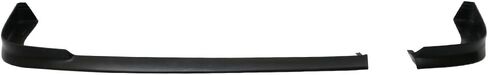 IKON MOTORSPORTS, Rear Bumper Lip Compatible With 2001-2003 Honda Civic 2 Door Coupe, TR Style Unpainted Black PU Air Dam Chin Rear Diffuser Bumper Spoiler Splitter Add on, 2002 in Saudi Arabia