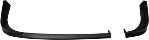 IKON MOTORSPORTS, Rear Bumper Lip Compatible With 2001-2003 Honda Civic 2 Door Coupe, TR Style Unpainted Black PU Air Dam Chin Rear Diffuser Bumper Spoiler Splitter Add on, 2002 in Saudi Arabia