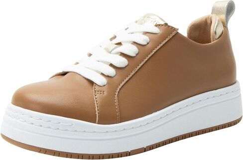 Alegria Women’s Adysen Leather Platform Lace Up Fashion Sneaker in Saudi Arabia