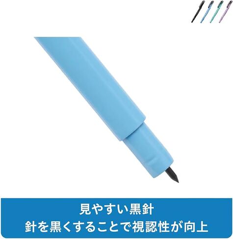 Raymay Fujii JC705B Compass Pen Pass Type ، Black in Kuwait
