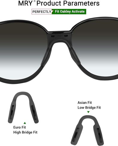 Mryok Replacement Nose Pieces Nose Pads for Oakley Activate OX8173 Eyeglass - Opt in Saudi Arabia