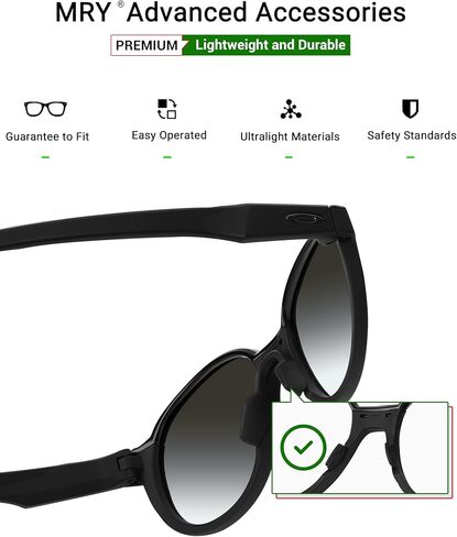 Mryok Replacement Nose Pieces Nose Pads for Oakley Activate OX8173 Eyeglass - Opt in Saudi Arabia