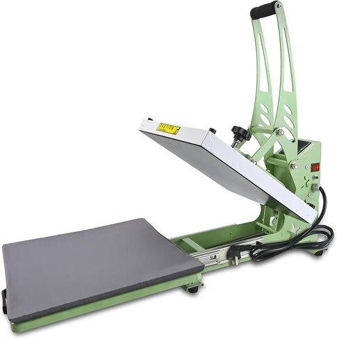 Coolsub Heat Press 15x15 inch slide Out Heat Press Machine ، آلة نقل الحرارة الرقمية الصناعية للتسامي للقميص الوردي الساخن in Kuwait