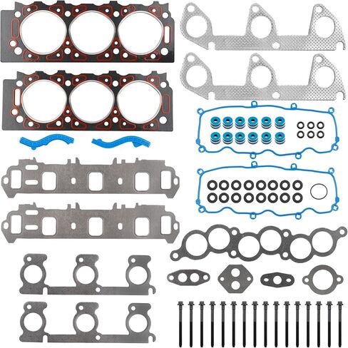 3.0 V6 Engine Cylinder Head Gasket Set, Compatible with 1998-2001 Mazda B3000 1998-2001 Ford Ranger 3.0L, Replace# HS9902PT ES72174 in Saudi Arabia
