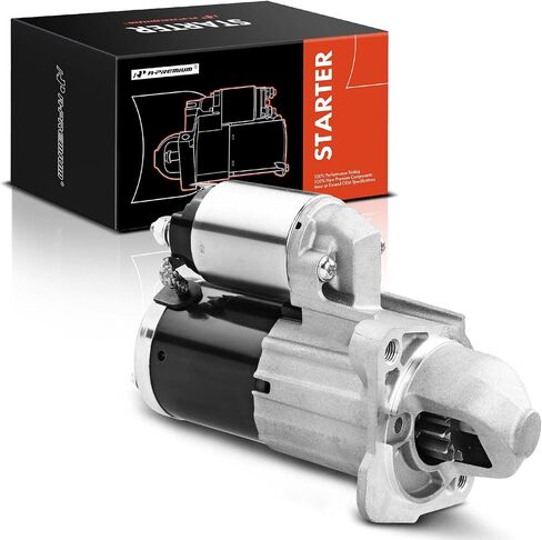A-Premium Starter Motor متوافق مع Mazda 2 2012 2013 2014 1.5L ، ناقل حركة أوتوماتيكي ، 1.4 كيلو واط 13 أسنان في اتجاه عقارب الساعة ، استبدل# ZJ45-18-400 ، M0T36771 ، M000T36771 in Saudi Arabia