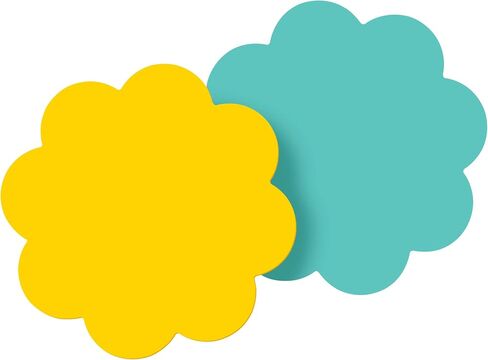 Post-it Notes, Heart Shape, Assorted Colors, 2.6x2.6 in, 2 Pads, 75 Sheets/Pad (7350-HRT) in Saudi Arabia
