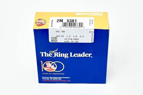 Hastings 2M5381 مجموعة RING 6.2L GEN V LT1 L86 L87 2014-2019 PLASMA MOLY in Saudi Arabia