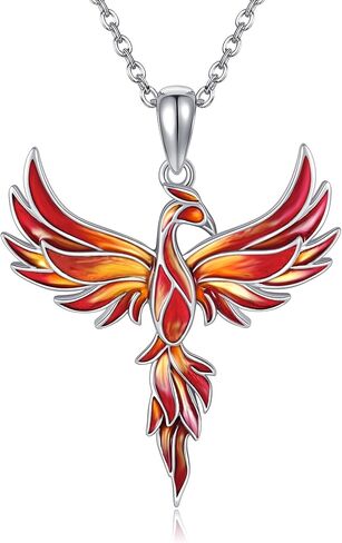 Phoenix/Butterfly/Opossum/Horse/Black Cat Necklace 925 Sterling Silver Animal Jewts for Women in Kuwait