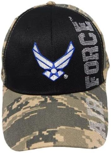 Trade Winds Air Force Wings USAF USA Patch 3D Letters Flag ACU Camo Cap Hat Embroidered in Saudi Arabia