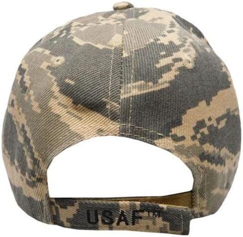 Trade Winds Air Force Wings USAF USA Patch 3D Letters Flag ACU Camo Cap Hat Embroidered in Saudi Arabia