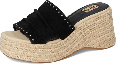 MIA النسائية MLE-PALMIRA ESPADRILLE WEDGE SANDAL in Kuwait