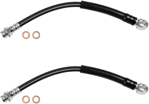 2x Front Brake Hose Kit For Oldsmobile 98 For Oldsmobile Custom Cruiser For Oldsmobile Delta 88 For Pontiac Bonneville For Pontiac Catalina For Pontiac Grand Safari For Pontiac Parisienne 1977 in Saudi Arabia
