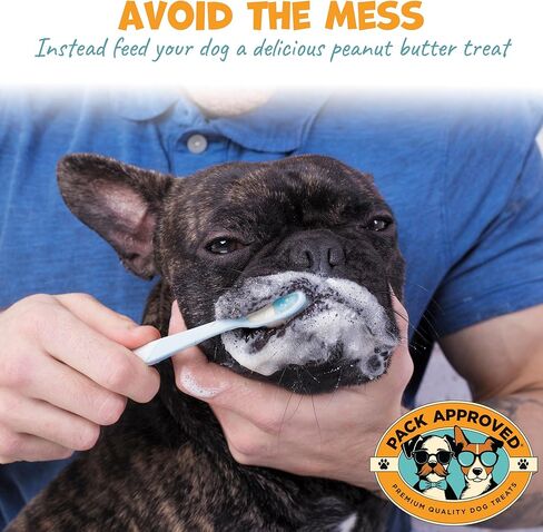 Dog Peanut Butter - with Prebiotic and Probiotic for Dogs to Boost Gut Health - Supports Digestive Support and Immune Support - Peanut Butter Treats - Gut Health (8.46oz) in Kuwait