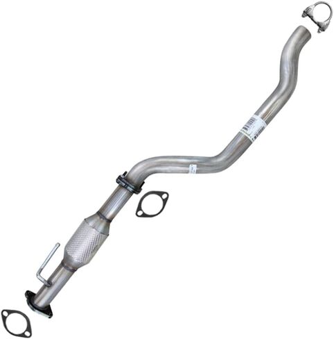 Exhaust Rear Catalytic & Intermediate Pipe Compatible for 2009-2017 Chevy Traverse 3.6L | EPA-Approved | Stainless Steel | Northeastern Exhaust | Free Clamp and Gaskets Included in Saudi Arabia