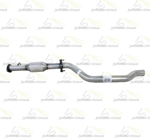 Exhaust Rear Catalytic & Intermediate Pipe Compatible for 2009-2017 Chevy Traverse 3.6L | EPA-Approved | Stainless Steel | Northeastern Exhaust | Free Clamp and Gaskets Included in Saudi Arabia