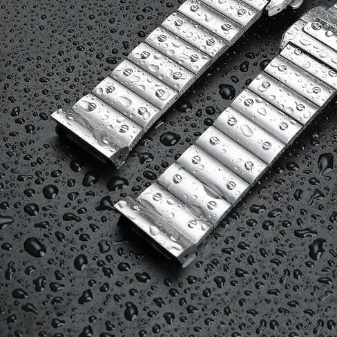 Solid Stainless Steel Watch Band For Cartier Santos 100 Series Men's Wristband Bracelet 23mm Butterfly Buckle Watch Accessories in Saudi Arabia