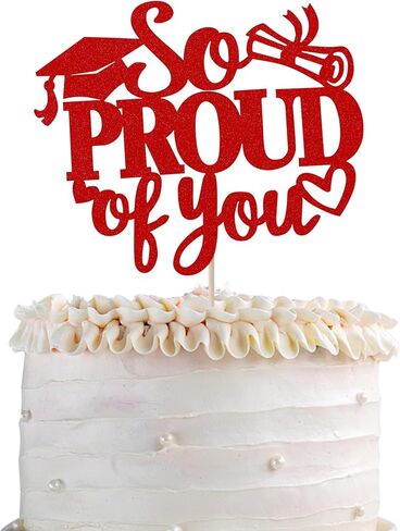 1 Pack Class of 2025 Cake Topper Glitter Congrats Grad Cap 2025 Graduation Cake Pick for 2025 Graduation Theme High School Boys Girls Graduate Party Cake Decorations Supplies Black Gold in Kuwait