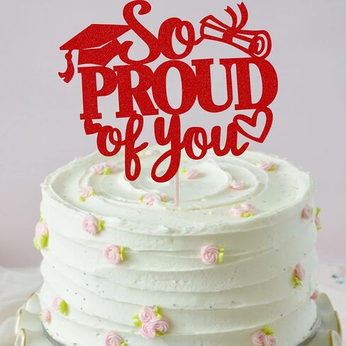 1 Pack Class of 2025 Cake Topper Glitter Congrats Grad Cap 2025 Graduation Cake Pick for 2025 Graduation Theme High School Boys Girls Graduate Party Cake Decorations Supplies Black Gold in Kuwait