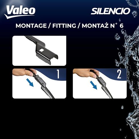 Valeo 574303 (VM302) Silencio X-TRM Wiper Blade Set - 21"/19" (Pack of 2) in Saudi Arabia