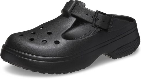 Crocs Unisex Classic Clogs, Mary Janes for Women, Black, 10 US in Saudi Arabia