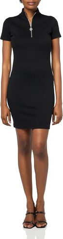 HUGO Women's Front Zip Collar Bodycon Dress in Saudi Arabia